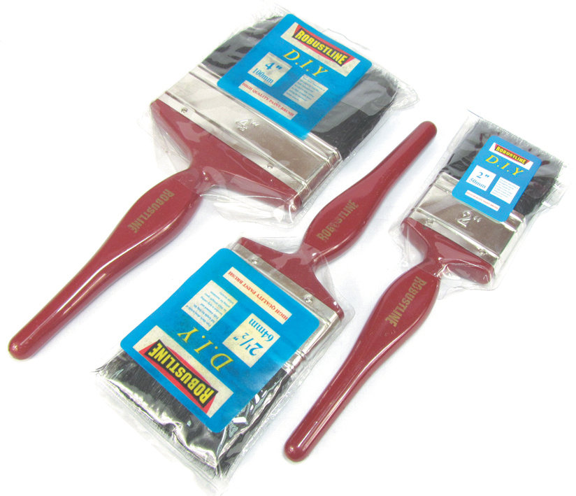 Robustline Paint Brush & Rollers Paint Brush 628 Paint Brush Tool Premium Hardware for Door Cabinet Window Furniture and Interior Use